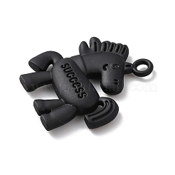 Spray Paint Alloy Pendants&nbsp;ENAM-K076-26