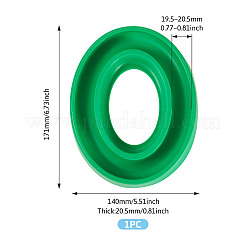 1Pc Plastic Oval Bobbin Holder&nbsp;AJEW-TA0003-08B