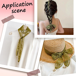 1Pc Cotton Polyester Lace Headbands for Women&nbsp;AJEW-CY0001-73A