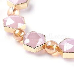 Opaque Glass Beads Strands&nbsp;EGLA-P045-A11