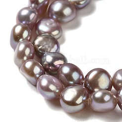Natural Cultured Freshwater Pearl Beads Strands&nbsp;PEAR-E017-38B