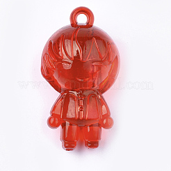 Transparent Acrylic Pendants&nbsp;TACR-S149-01