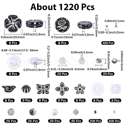 80Pcs 10 Styles Opaque Acrylic Beads&nbsp;DIY-SC0033-32