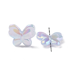 UV Plating Rainbow Iridescent Imitation Jelly Acrylic Beads&nbsp;OACR-K003-012D