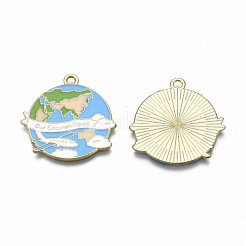 Alloy Enamel Pendants&nbsp;ENAM-S115-183