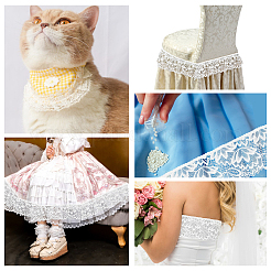 10 Yards Nylon Elastic Lace Trim&nbsp;OCOR-FG0002-66A