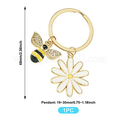 Alloy Enamel Keychains&nbsp;KEYC-TADJ00001