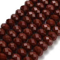 Natural Red Jasper Beads Strands&nbsp;G-Z111-A12-02
