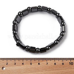 Valentine Day Gifts for Husband Stretchy Magnetic Synthetic Hematite Bracelet&nbsp;X-IMB005