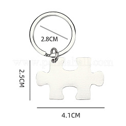 Non-Tarnish 304 Stainless Steel Pendant Keychain&nbsp;LS-PW23021849602