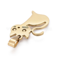 304 Stainless Steel Pendants&nbsp;STAS-D234-05G