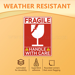 10 Sheets PVC Self-Adhesive Identification Cable Label Pasters&nbsp;STIC-WH0027-102