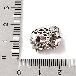 Tibetan Style Alloy Pendant&nbsp;TIBE-Q090-13AS