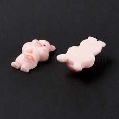 Spray Painted Resin Cabochons&nbsp;RESI-G031-13