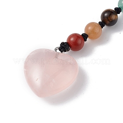 7 Chakra Gemstone Beads Keychain&nbsp;KEYC-F036-02