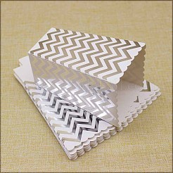 Wave Pattern Paper Popcorn Boxes&nbsp;LS-CON-L019-A-03B