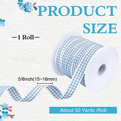 50 Yards Polyester Tartan Ribbon&nbsp;OCOR-MA0001-77C