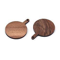 Walnut Wood Pendants&nbsp;WOOD-T032-23