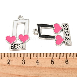 2Pcs Alloy Enamel Pendants&nbsp;FIND-Z026-04P