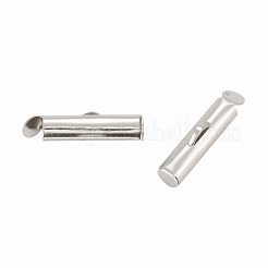Iron Slide On End Clasp Tubes&nbsp;IFIN-R212-1.0cm-P