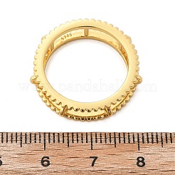 Original Design 925 Sterling Silver Loop Ring Settings&nbsp;FIND-Z078-01G