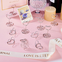 30Pcs 2 Styles Iron Name Card Holder&nbsp;ODIS-TA0001-09