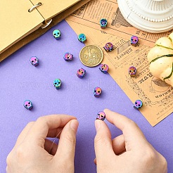 15Pcs Rack Plating Alloy European Beads&nbsp;FIND-YW0008-26