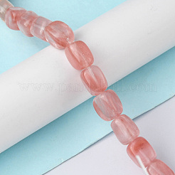 Cherry Quartz Glass Beads Strands&nbsp;G-F743-02D