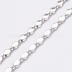 Brass Handmade Beaded Chain&nbsp;CHC-G006-17P