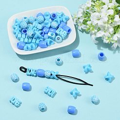 Acrylic Hair Braiding Twist Styling Tool Set&nbsp;DIY-FZC0002-01C