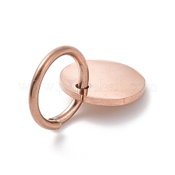 Ion Plating(IP) 304 Stainless Steel Mirror Polished Finish Charms&nbsp;LS-STAS-G276-02RG