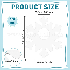 200Pcs Cardboard Wine Glass Charms&nbsp;FIND-PH0028-11B