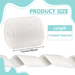 3 Yards Polyester Ribbon&nbsp;OCOR-WH0077-097A
