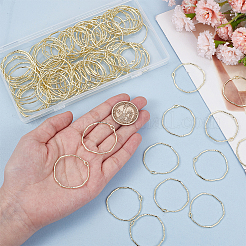 100Pcs Alloy Open Back Bezel Pendants&nbsp;FIND-OC0013-31A