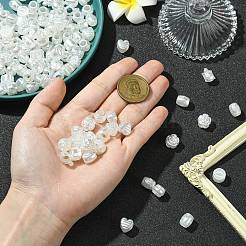 300Pcs 6 Styles Plastic Imitation Pearl Beads&nbsp;OACR-CJ0002-46