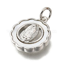 Brass Shell Pendants&nbsp;KK-D328-01P-B