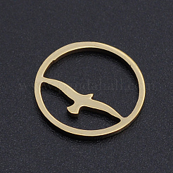 201 Stainless Steel Links Rings&nbsp;STAS-N090-JN841-2