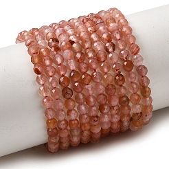 Natural Red Agate Beads Strands&nbsp;G-L653-B01-3mm