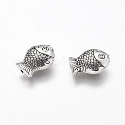 Tibetan Style Alloy Beads&nbsp;TIBEB-6794-AS-NR