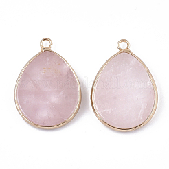 Natural Rose Quartz Pendants&nbsp;G-S344-57G