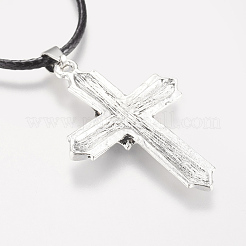 Alloy Pendant Necklaces&nbsp;NJEW-P197-02