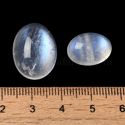 Natural Rainbow Moonstone Cabochons&nbsp;G-NH0026-01A