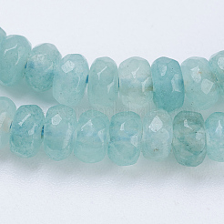 Natural & Dyed Jade Beads Strands&nbsp;G-P355-01B