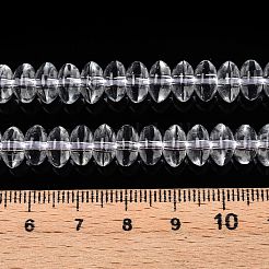 Transparent Glass Beads Strands&nbsp;GLAA-N001-62B