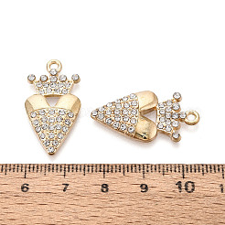 Alloy Rhinestone Pendants&nbsp;FIND-N008-27KCG