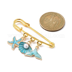 Marine Theme Pendant Alloy Enamel Brooches&nbsp;JEWB-BR00143