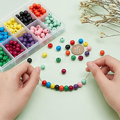 Wood Beads&nbsp;WOOD-PH0007-01-WH