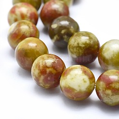 Natural Bloodstone Beads Strands&nbsp;G-I213-25-12mm