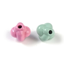 Spray Paint Alloy Beads&nbsp;PALLOY-H145-10