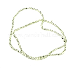 Electroplated Synthetic Non-magnetic Hematite Beads Strands&nbsp;G-C248-D01-2mm-01